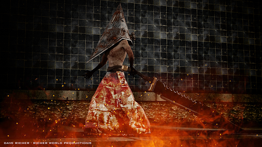 PyramidHead from Silent Hill - RIGGED preview image 1